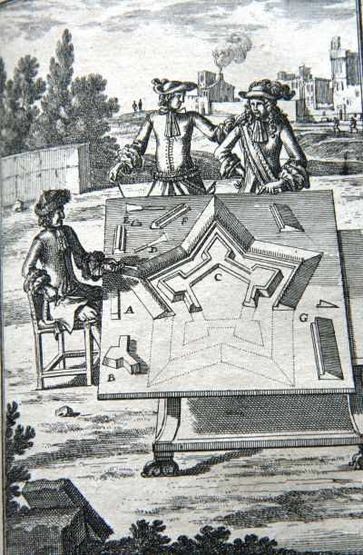 Conception d'un plan-relief A.Manesson-Malle - Les travaux de Mars ou l'art de la guerre 1684